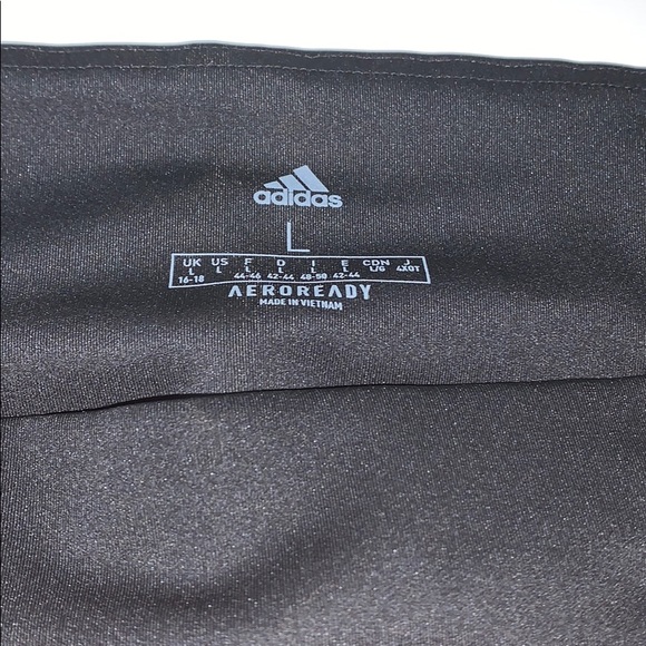 adidas Ladies' 7/8 Active Tight Legging, 3-Stripe - Picture 10 of 14